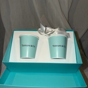 Tiffany & Co.   Coffee Cup Duo
